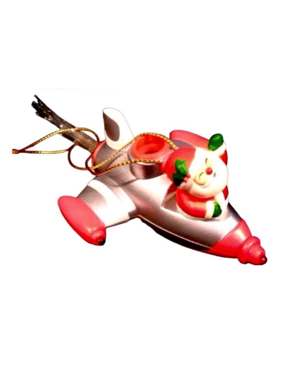 AVON “Super Sonic Santa” Light-Up Christmas Ornament